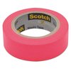 Scotch Expressions Washi Tape, 1.25 in. Core, 0.59 in. x 32.75 ft, Neon Pink C314-PNK